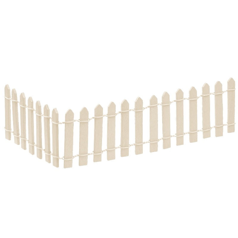 Dřevěný plot 25x5cm - natural