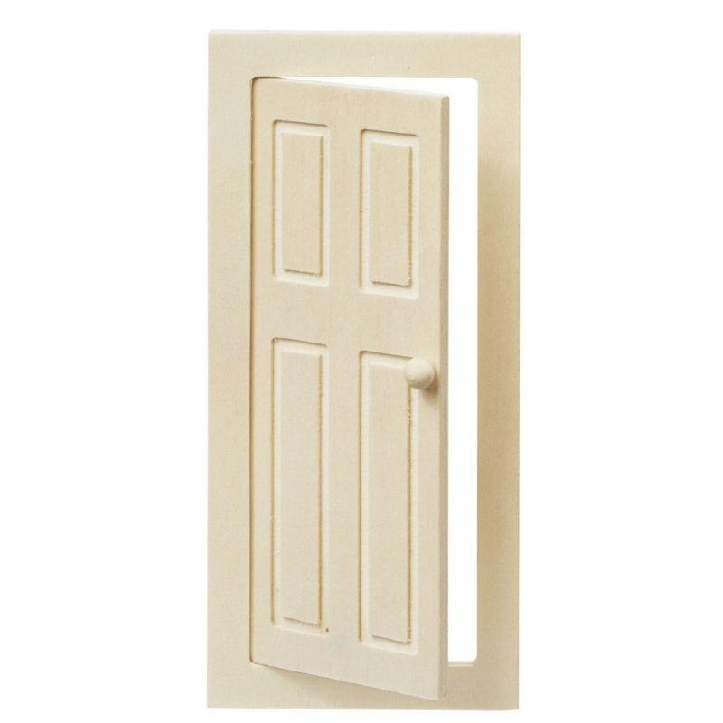 Dřevěné dveře 17,7x8x0,6cm