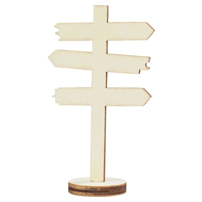 Dřevěný rozcestník 8x5cm