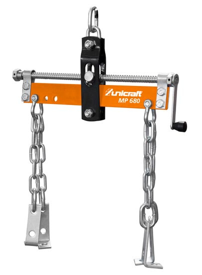 Závěsný držák motoru 680 kg, pro dílenské jeřáby - Unicraft MP 680