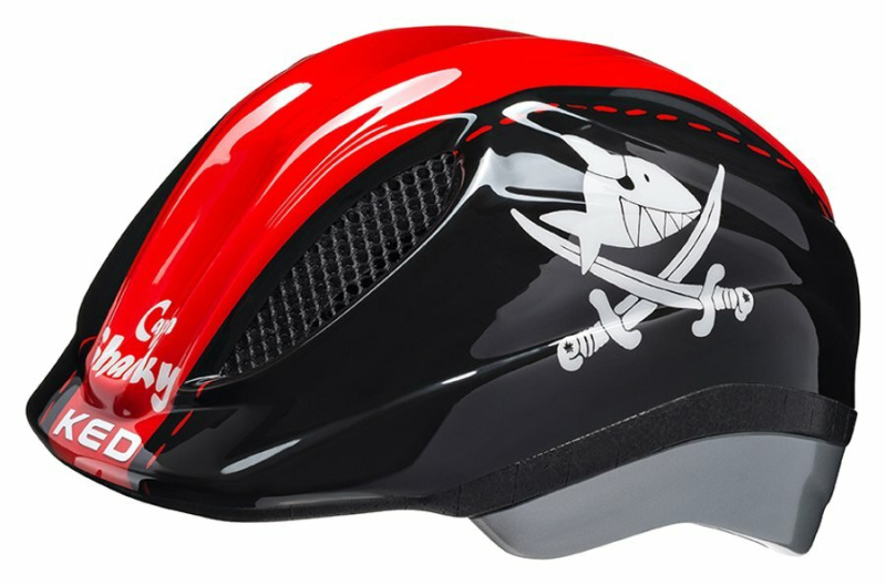 přilba KED Meggy II Originals S Sharky red 46-51 cm Barva: Červená, Velikost: S