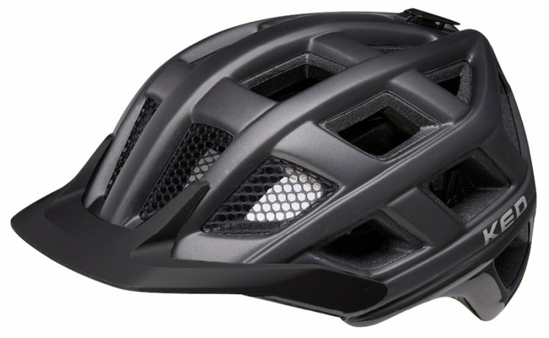 přilba KED Crom M black matt 52-58 cm Barva: Černá, Velikost: M