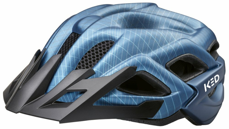 přilba KED Status Junior S petrol blue matt 49-54 cm Velikost: S