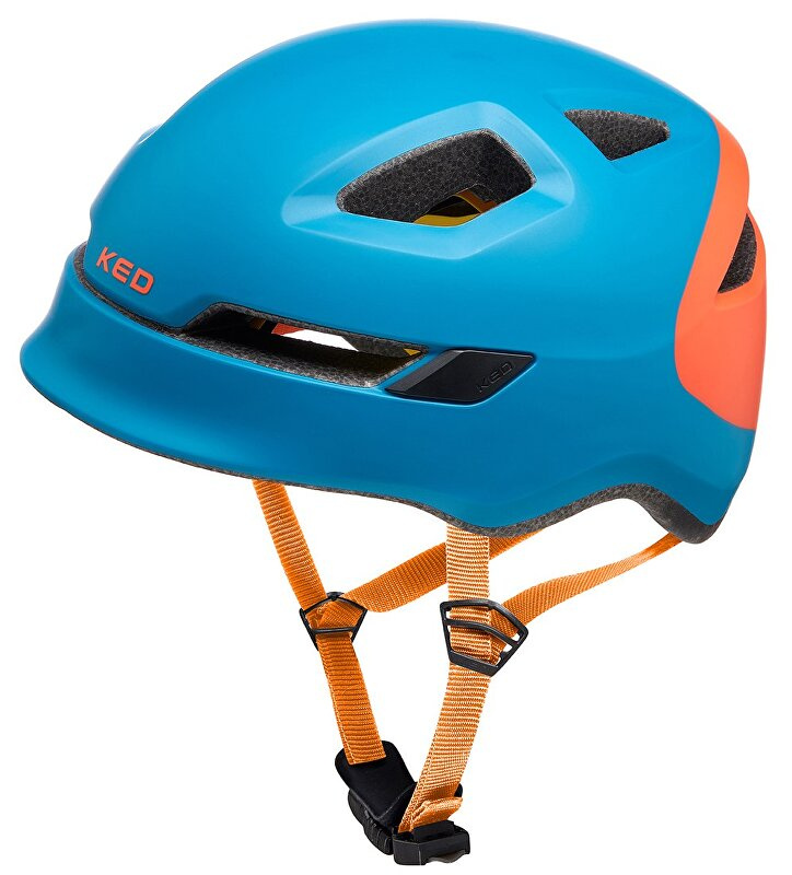 přilba KED Pop M Petrol Orange Matt 52-56 cm Barva: Modrá, Velikost: M