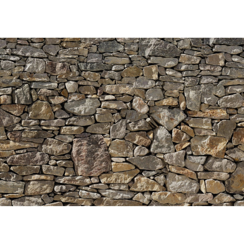 Komar Papírová fototapeta Stone Wall 368 x 254 cm