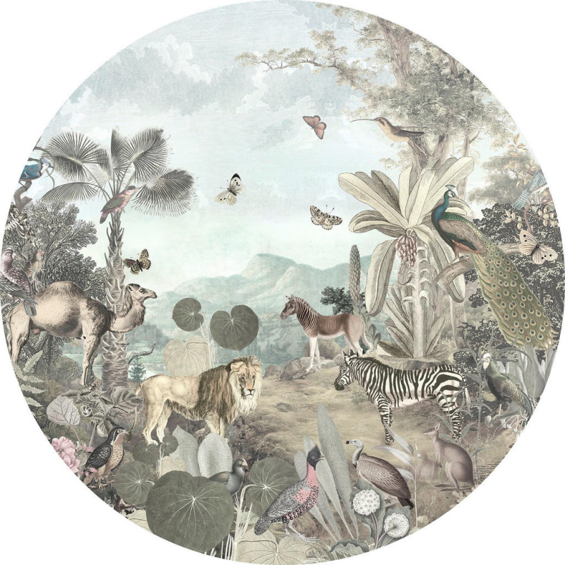 Komar Samolepicí vliesová fototapeta Dot Utopia pr. 125 cm