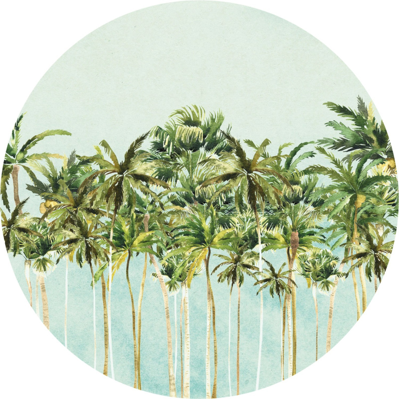 Komar Samolepicí vliesová fototapeta Dot Coconut Trees pr. 125 cm