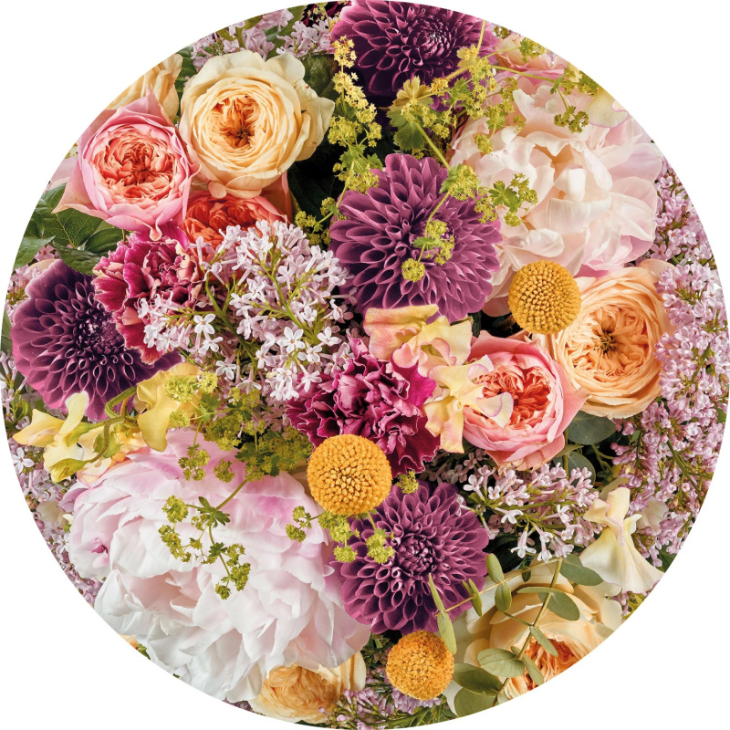 Komar Samolepicí vliesová fototapeta Dot Frescas pr. 125 cm