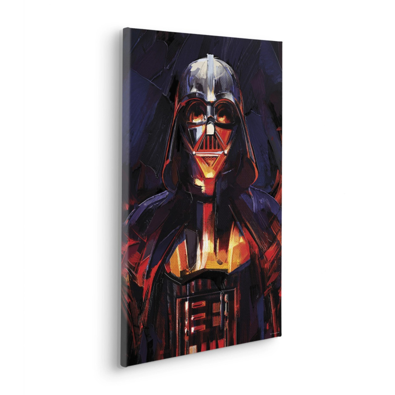 Komar Nástěnný obraz na rámu Star Wars Darth Vader Flaming 40 x 60 cm
