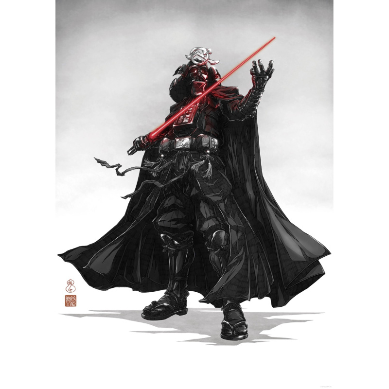 Komar Plakát Star Wars Vision Samurai Dark Lord 50 cm x 70 cm
