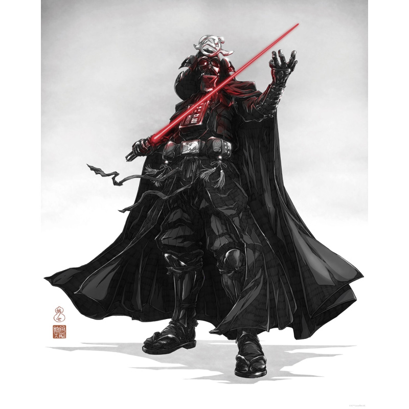 Komar Plakát Star Wars Vision Samurai Dark Lord 40 cm x 50 cm