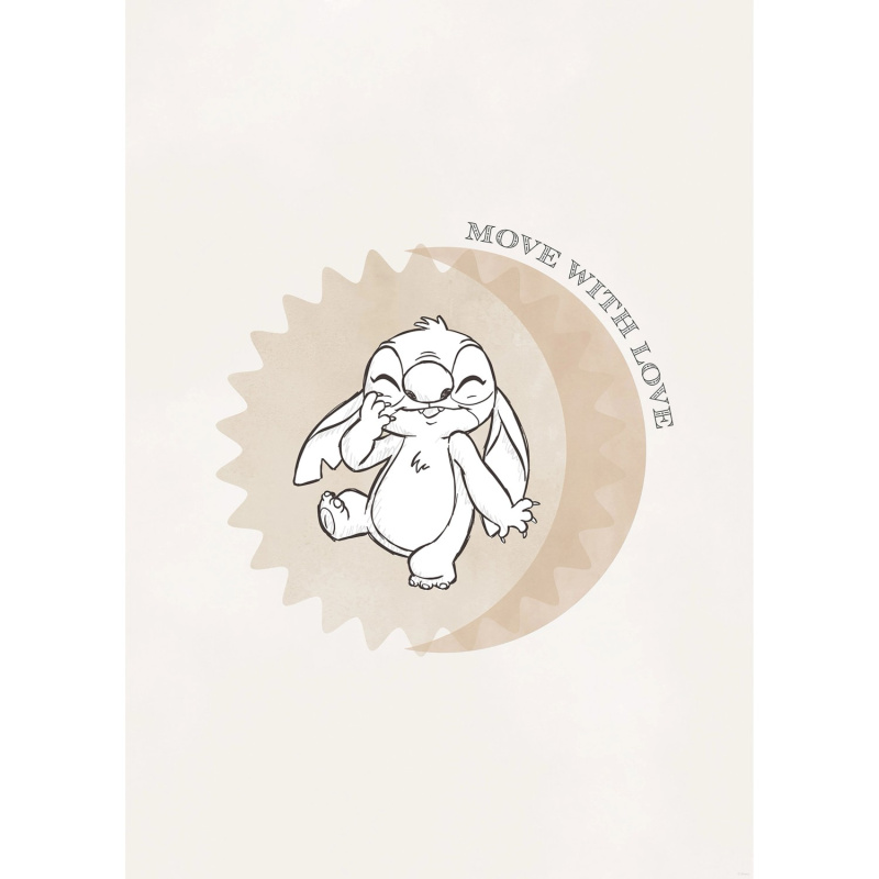 Komar Plakát Disney Lilo and Stitch Move with Love 50 x 70 cm