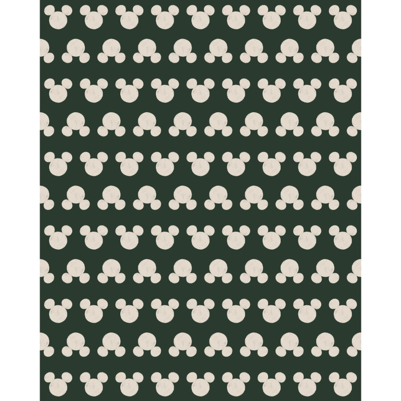 Komar Vliesová fototapeta Disney Mickey Mouse Green Heads 200 x 250 cm