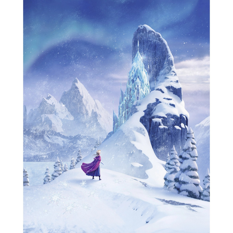Komar Vliesová fototapeta Disney Frozen Ice Castle 200 x 250 cm