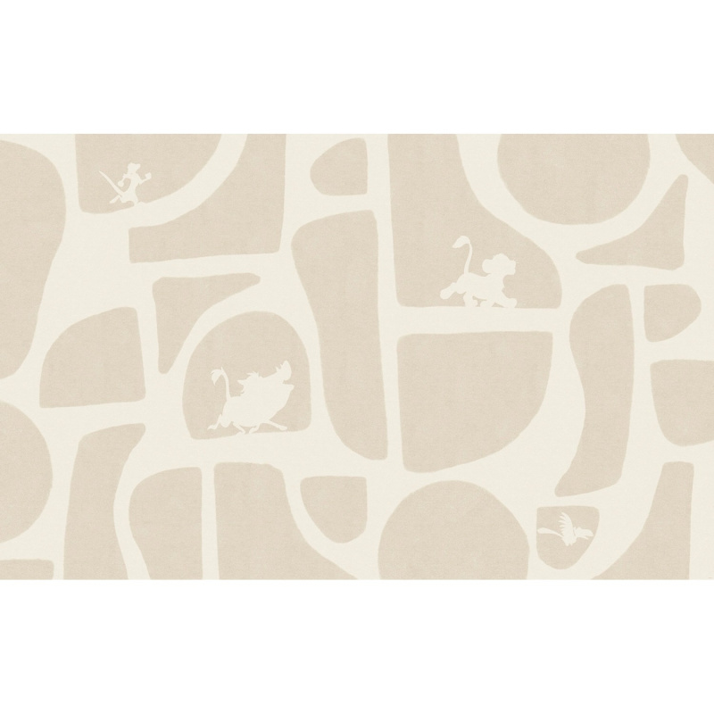 Komar Vliesová fototapeta Disney The Lion King Animals And Shapes 400 x 250 cm