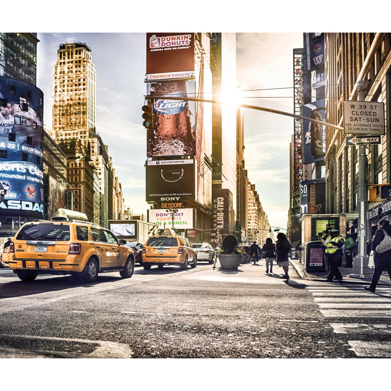 Komar Vliesová fototapeta Times Square 300 x 250 cm