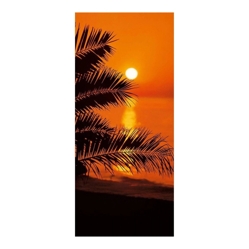 Komar Papírová fototapeta Sunny Decor západ slunce 97 x 220 cm 2 dílná