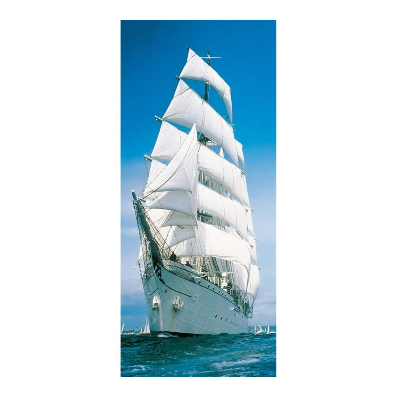 Komar Papírová fototapeta Sunny Decor plachetnice 86 x 220 cm 2 dílná