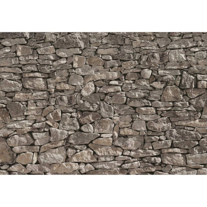 Komar Papírová fototapeta Sunny Decor kamenná zeď 368 x 254 cm 8 dílná