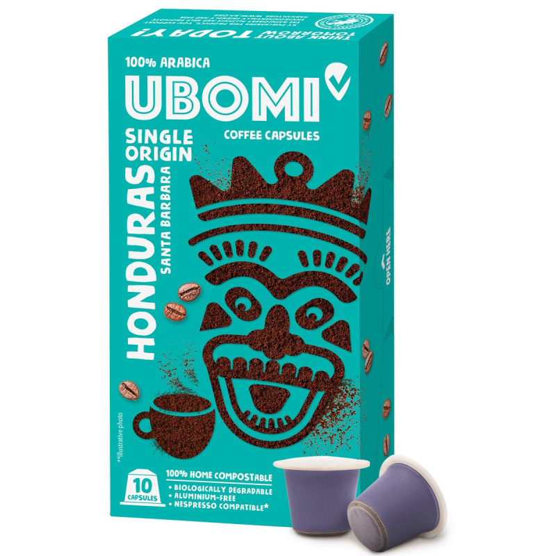 Ubomi Honduras Santa Barbara 100% Arabica RFA kávové kapsle