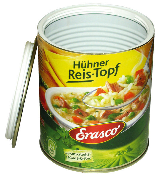 Trezor v podobě konzervy