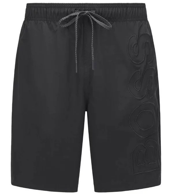 Pánské koupací kraťasy 50469329 001 černá Hugo Boss L černá