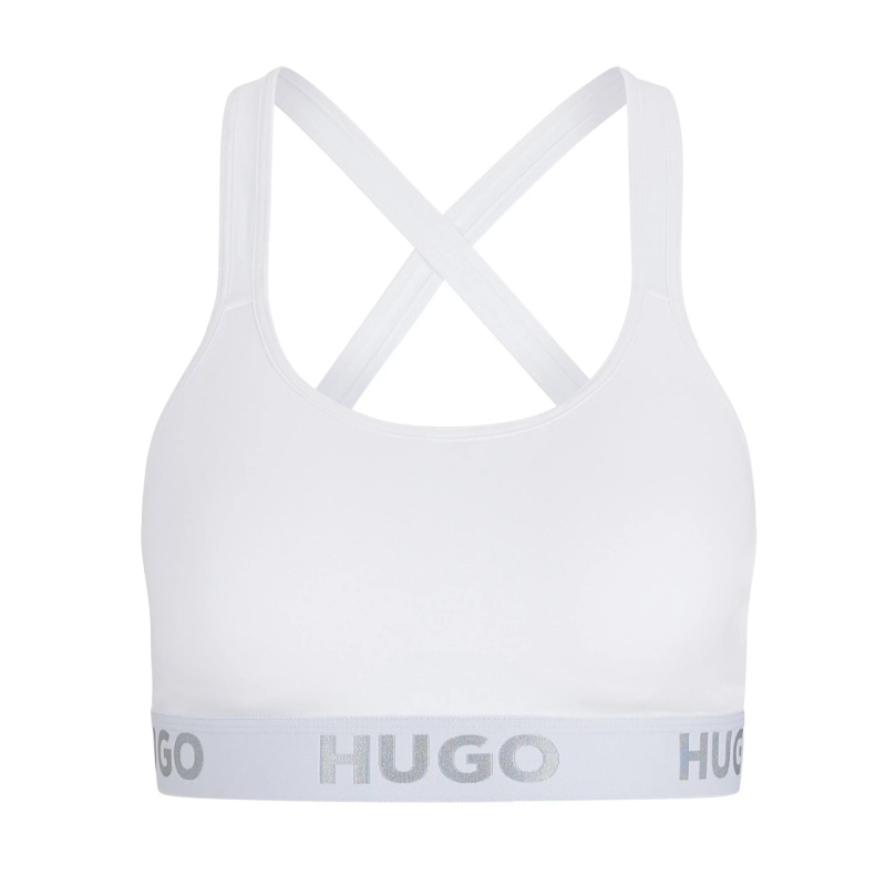 BOSS Dámská sportovní podprsenka Padded Bralette 50469628-100 - HUGO L