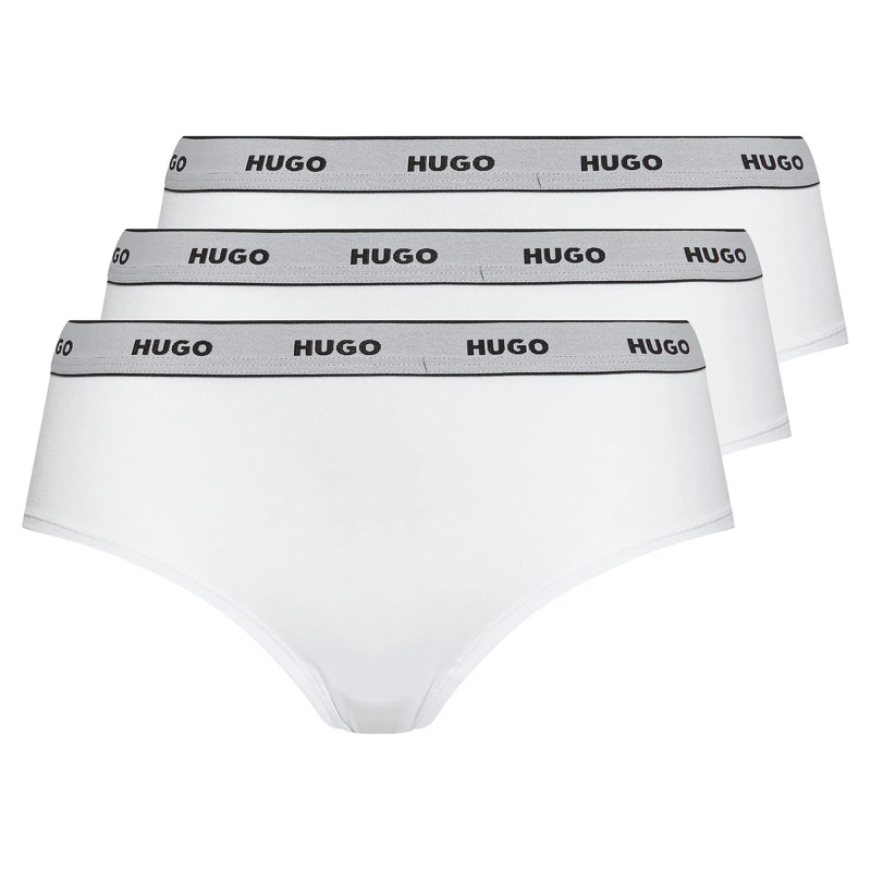 BOSS Dámské kalhotky 3Pack Hipster 50469658-100 - HUGO M