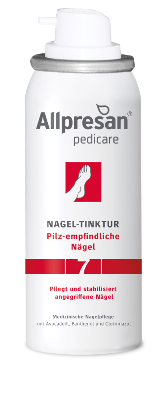 Allpresan PediCARE 7 Tinktura na nehty citlivé na plísně Objem: 125 ml