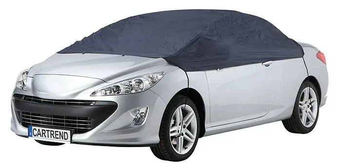 Plachta na auto Cartrend L / 287 x 145 x 61 cm / modrá Varianta: ivi1