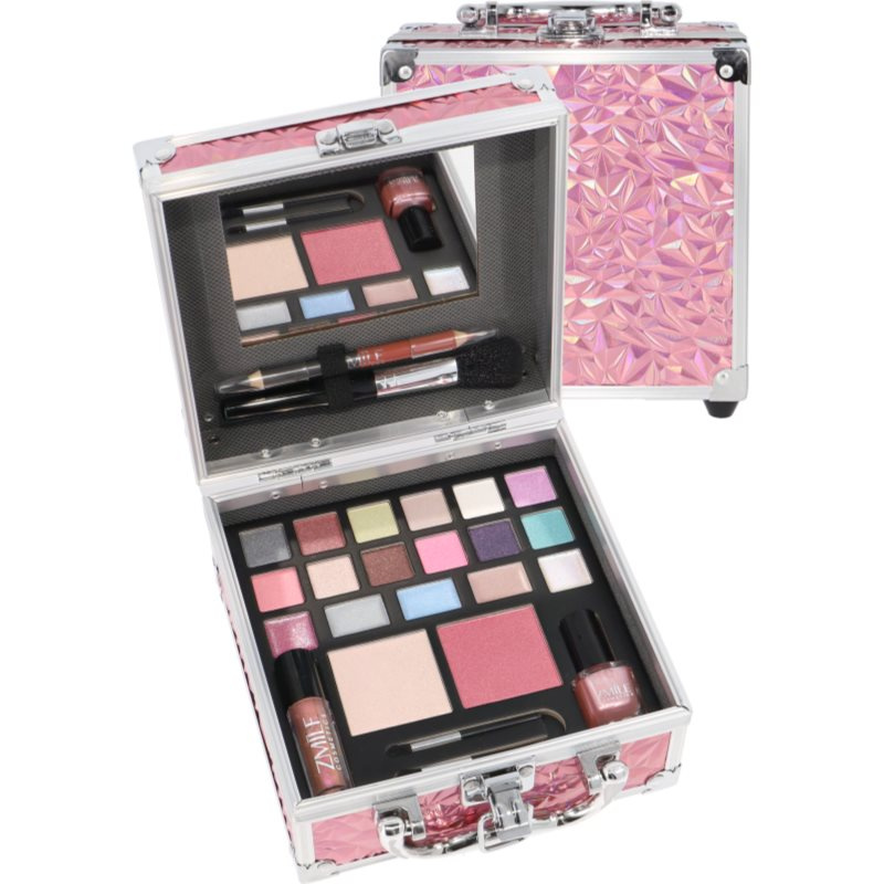 ZMILE COSMETICS Pink Glam kosmetický kufřík