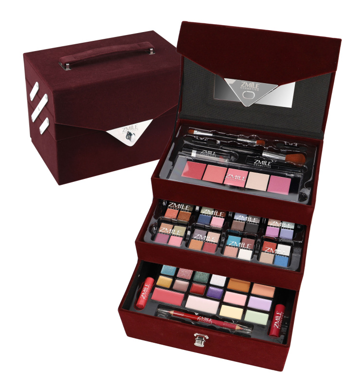 ZMILE COSMETICS Beauty Case Velvety kosmetický kufřík