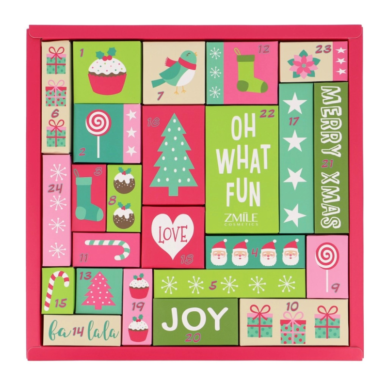 Zmile Adventní kosmetický kalendář Puzzle Oh What Fun