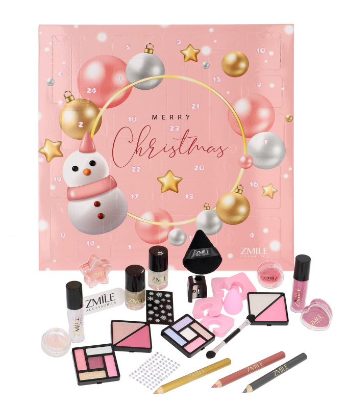 ZMILE COSMETICS Square Snowman adventní kalendář