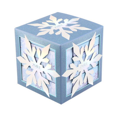 ZMILE COSMETICS Adventní kalendář Snow Flake Cube Frosty White