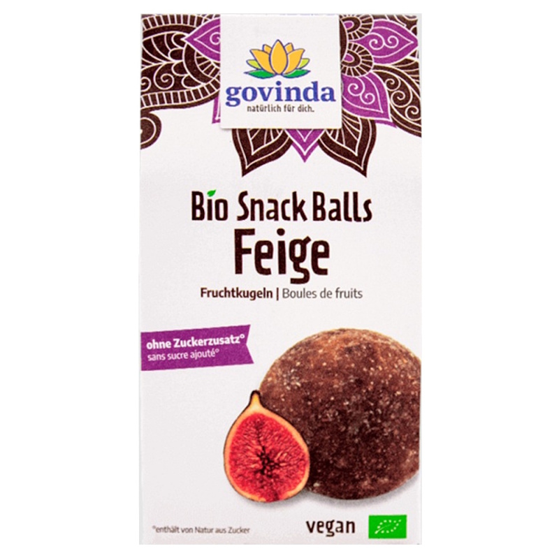 GOVINDA Fíkové kuličky BIO 100 g