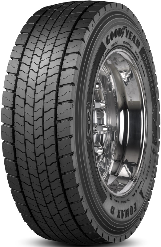 GOODYEAR 315/80R 22.5 154M TL EQ MAX D HA / M+S / 3PMSF
