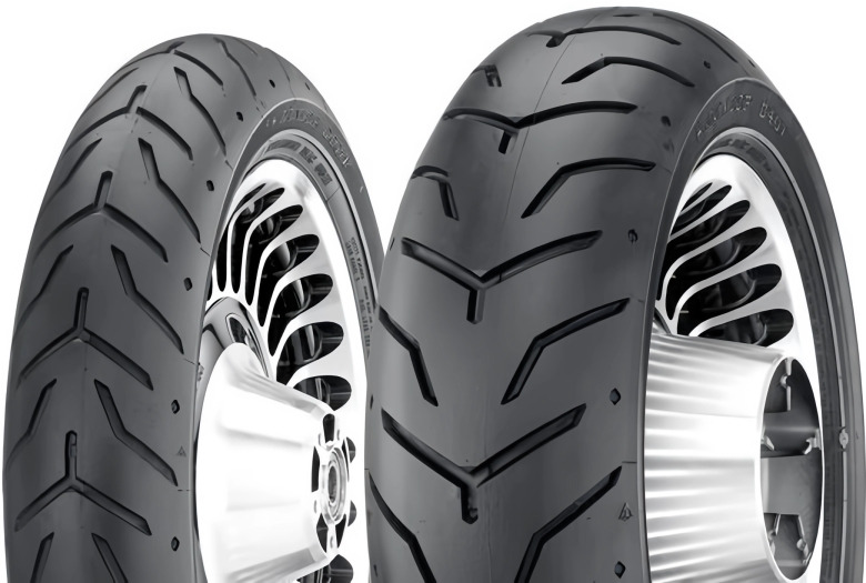 DUNLOP 180/55B18*H M/C D 407 T H-D 80H REAR