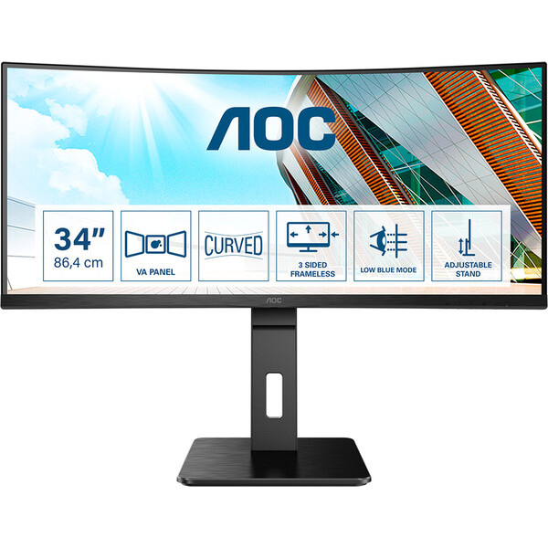 AOC CU34P2A Černá