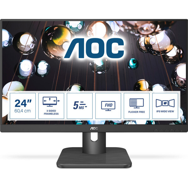 AOC 24E1Q Černá