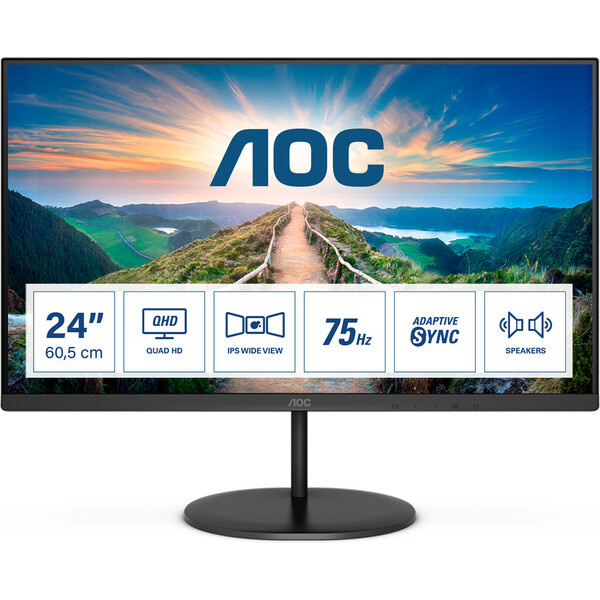 AOC Q24V4EA Černá