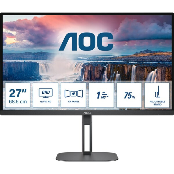 AOC Q27V5N/BK Černá