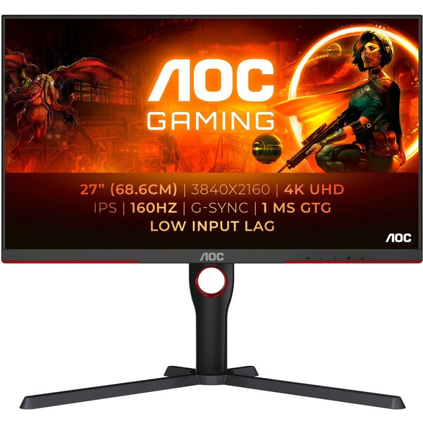 AOC U27G3X/BK Černá