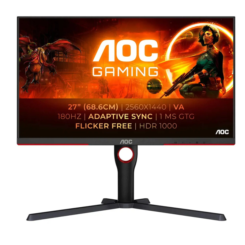 AOC Q27G3XMN/BK Černá