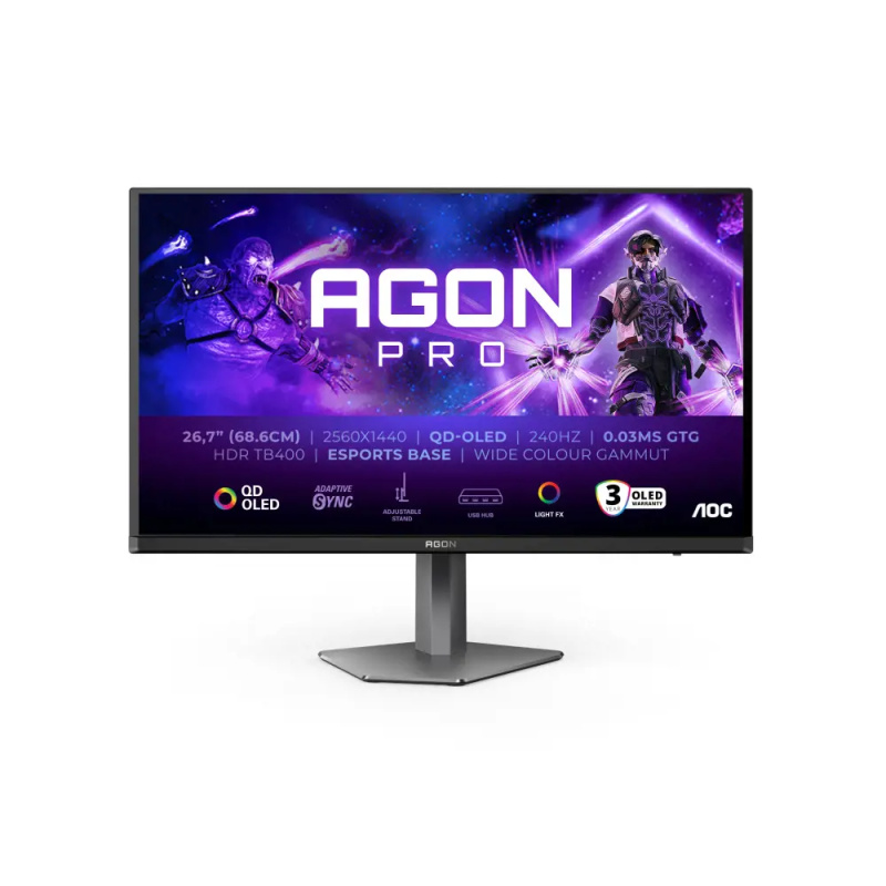 AOC AG276QZD2 Černá