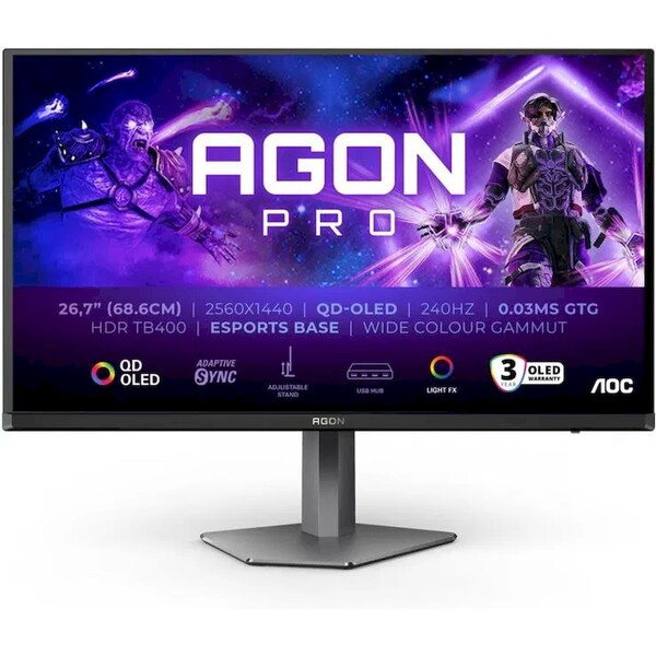 AOC AG276QZD2 Černá