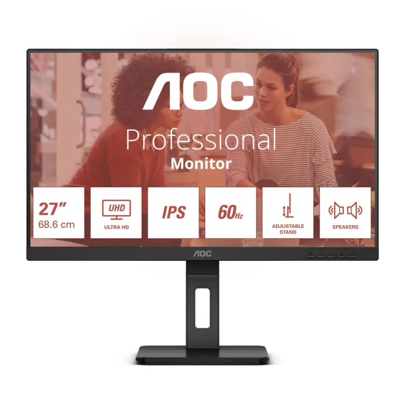 AOC U27E3UF Černá
