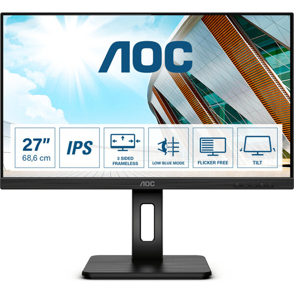 AOC Q27P2Q Černá