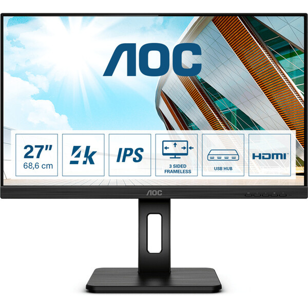 AOC U27P2CA Černá