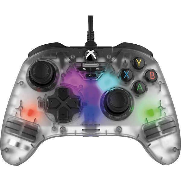SNAKEBYTE XSX RGB X transparent SB922350 Čirá